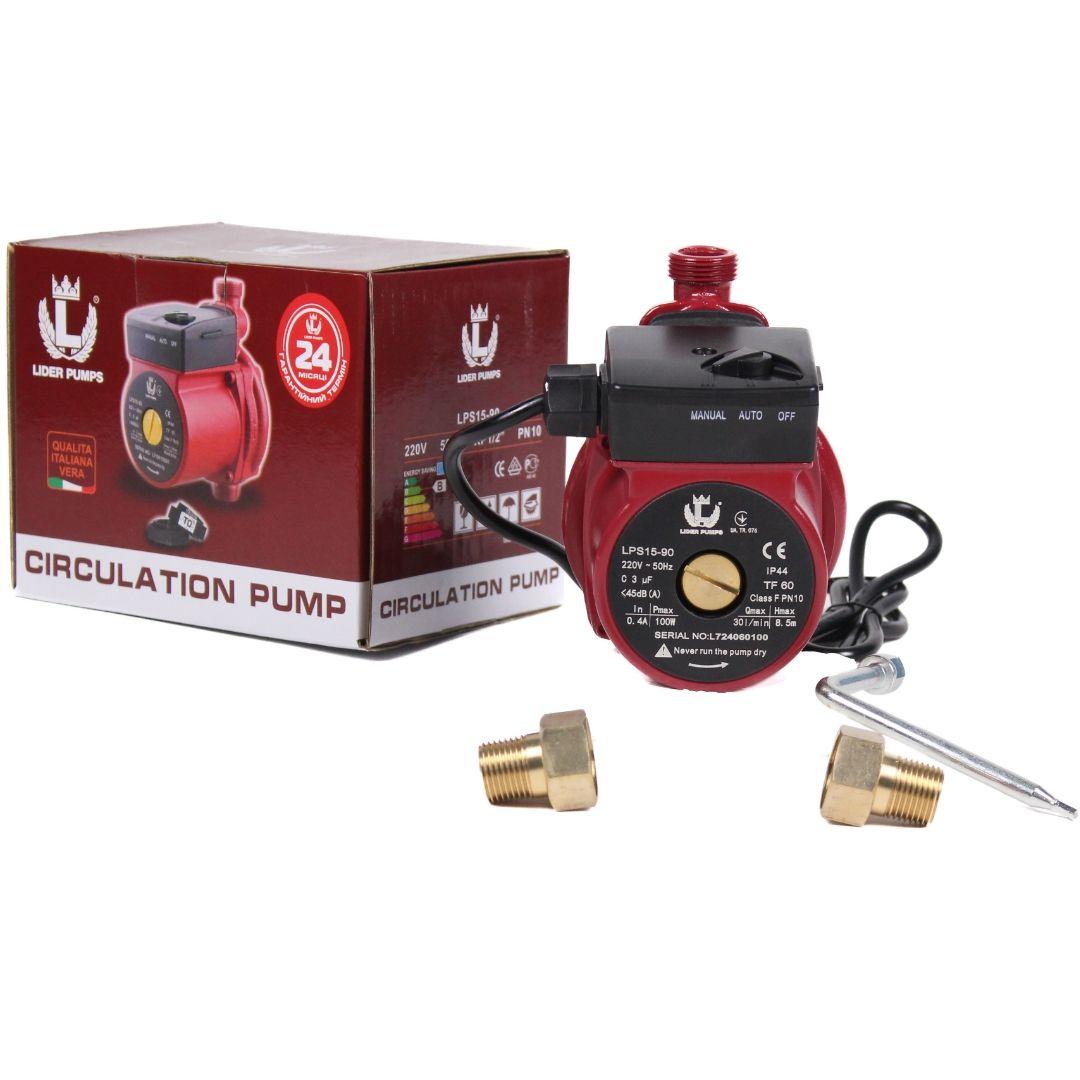 Насос для підвищення тиску Lider LPS 15-90, фото 1