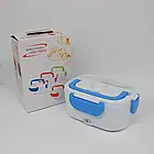 Ланч бокс із підігрівом їжі, Electric Lunch Box, Блакитний / Термо контейнер для їжі з підігрівом, фото 10