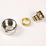 Колектор Gross 8504 1" - 3/4" на 10 виходів в зборі для теплої підлоги, фото 5