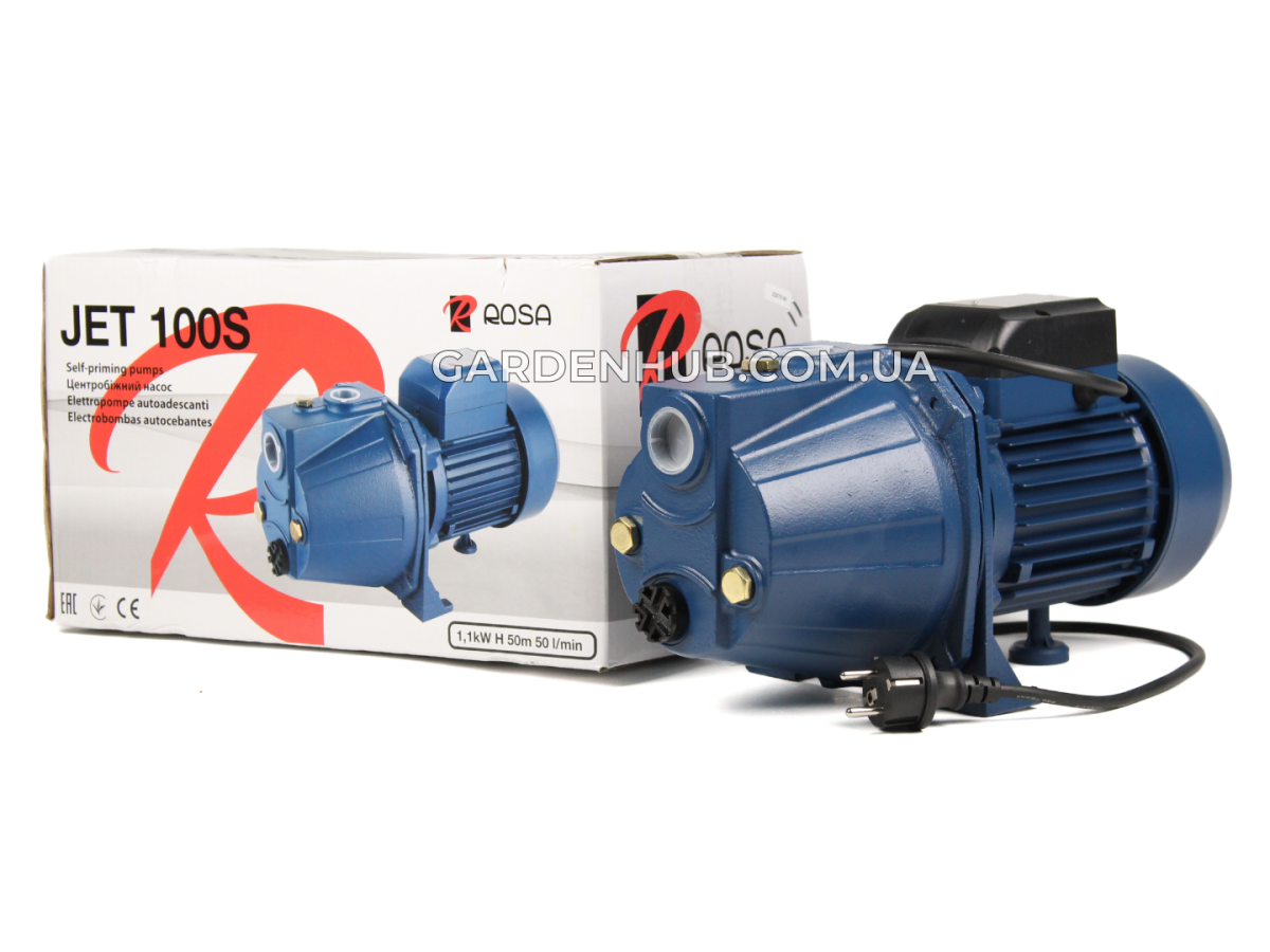 Відцентровий насос ROSA JET 100 S, 1.1 кВт, фото 1