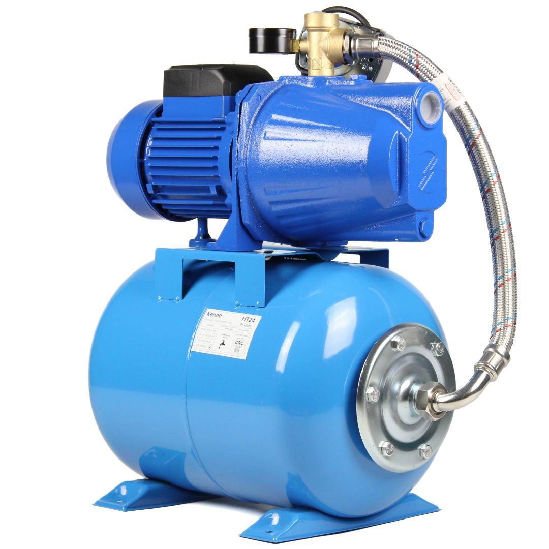 Насосна станція Кенле JET 100 L, 1.1 кВт + гідроакумулятор 24 літри, фото 1
