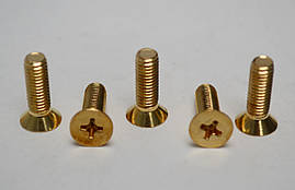 Гвинт М10 ГОСТ 17475-80, DIN 965 з хрестоподібним шліцом