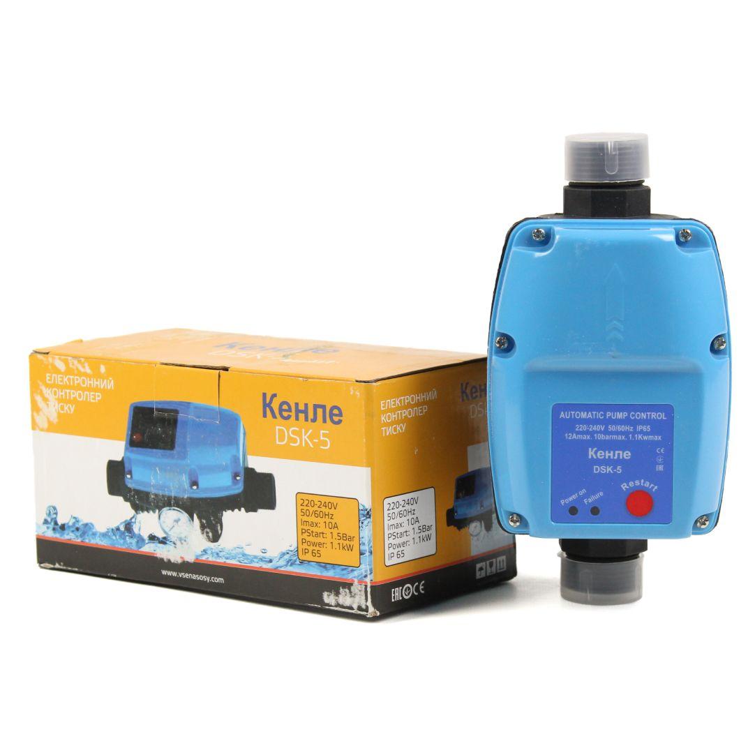 Електронне реле тиску з захистом від сухого ходу Кенле DSK-5, фото 1