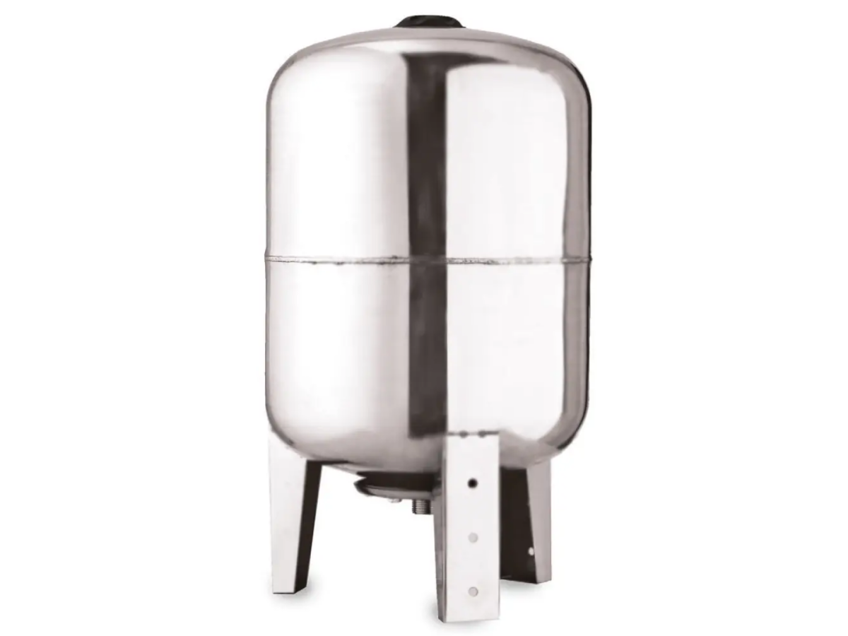 Гідроаккумулятор 100 л, вертикальний, нержавійка, фото 1