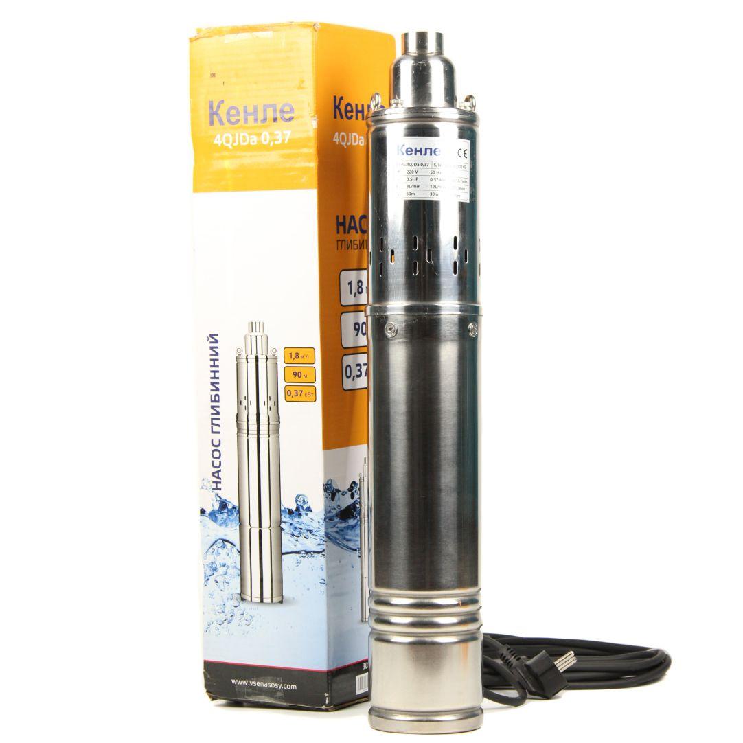 Шнековий насос Кенле 4QJDa 0,37kW для свердловини, фото 1