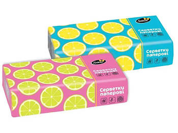 Косметична серветка у поліет Silken  2 шар 150л