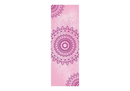 Рушник для йоги Rao Spirit Mandala 185x64x0.2 см Пурпуровий D13-2025