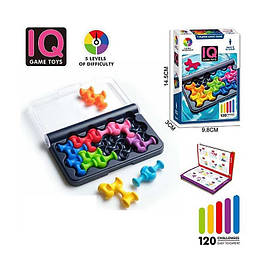 Логічна гра IQ 18, 120 рівнів, інструкція, в коробці