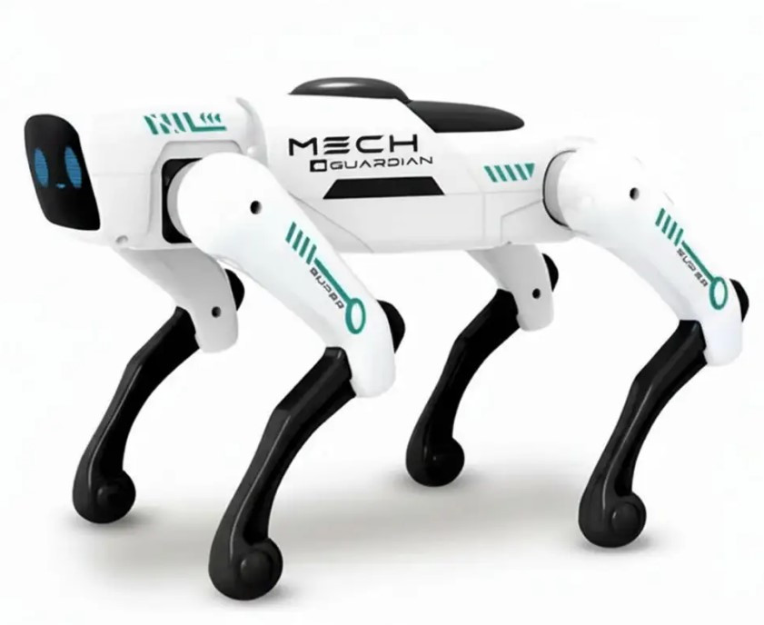 Інтерактивна собака-робот Mech Guardian з пультом і голосовими командами, фото 1
