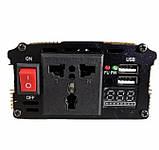 Автомобільний інвертор PowerOnePlus 12V/220 V 2000 W з LCD-індикатором, фото 8