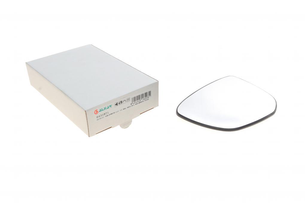 Скло дзеркала (з підігрівом) Citroen C4-Cactus/Peugeot 301 12- (L) ALKAR 6431871 UA61, фото 1