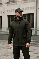 Мужская куртка демисезонняя ветровка хаки одежда для мужчин весна осень брендовые куртки