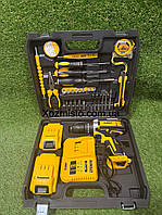 Шуруповерт ударнный DeWALT DCD796 (48V 6A/h Li-Ion) c набором инструментов