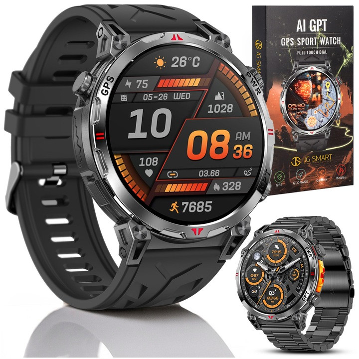 Смарт часи GPS+Chat GPT, фото 1