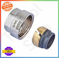 TS Евроконус для медной трубы Roho Extra Line 3/4х15мм латунный фитинг соединитель для водяного теплог SHT55_Q