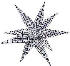 Зірка збірна 32" КИТАЙ-КТ 029 Диско - голографія (УП)