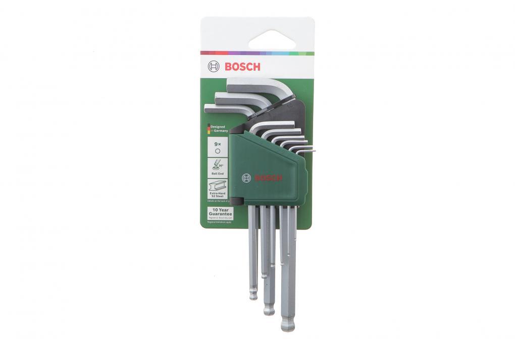 Набір ключів Г-под. Hex 1,5-10 мм BOSCH 1 600 A03 2V1 UA61, фото 1