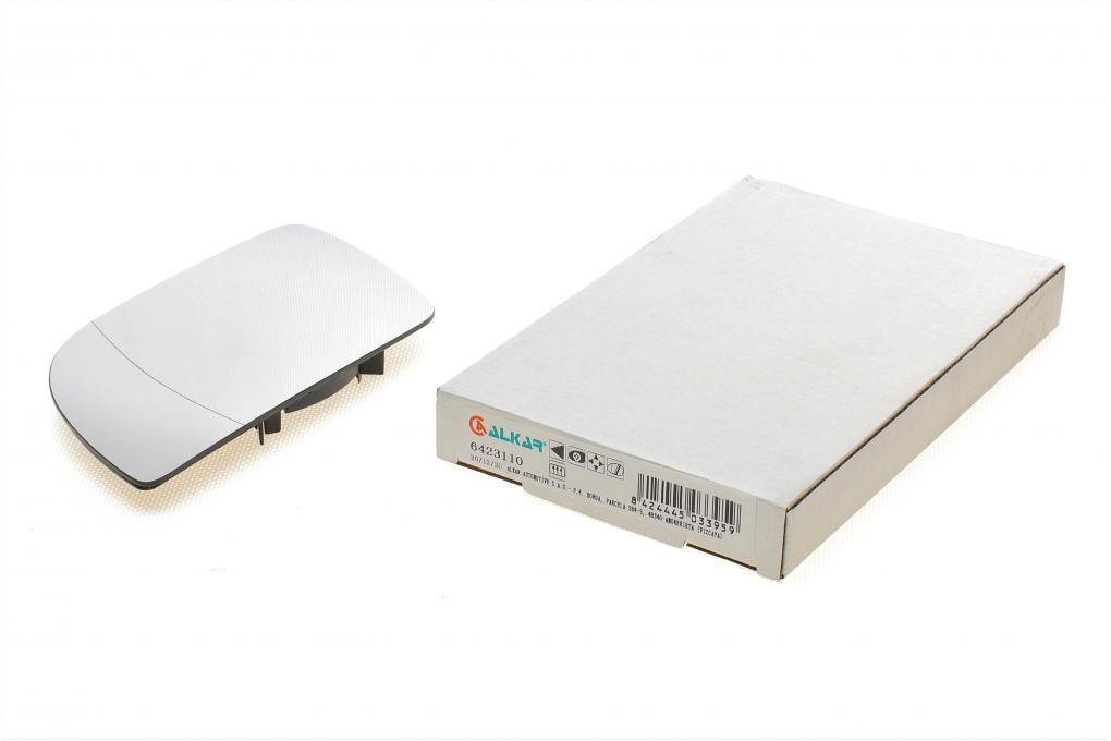 Скло дзеркала (з підігрівом) VW Polo 01- (L) (елект) ALKAR 6423110 UA61, фото 1