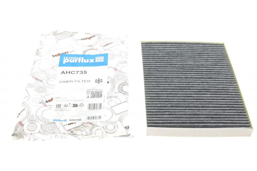 Фільтр салону Tesla Model-S Electric 15- (вугільний) PURFLUX AHC735 UA61, фото 1