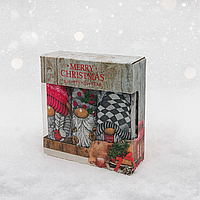 Набор полотенец для кухни Luxyart "Гном" размер 46*60 см 3 шт (LQ-912) karam mag