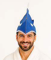 Банная шапка Luxyart "Акула" искуственный фетр (LA-988) karam mag