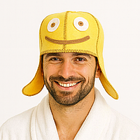 Банная шапка Luxyart "Смайл" фетр искуственный (LA-987) karam mag