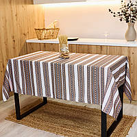 Скатертина вишита з українським орнаментом 2.2м х 1.5м (анс3-4-22)