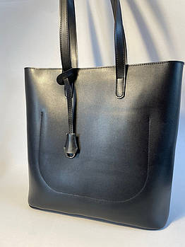 Жіноча сумка прямокутна шопер 31*30 см на блискавці зі штучної шкіри Nata