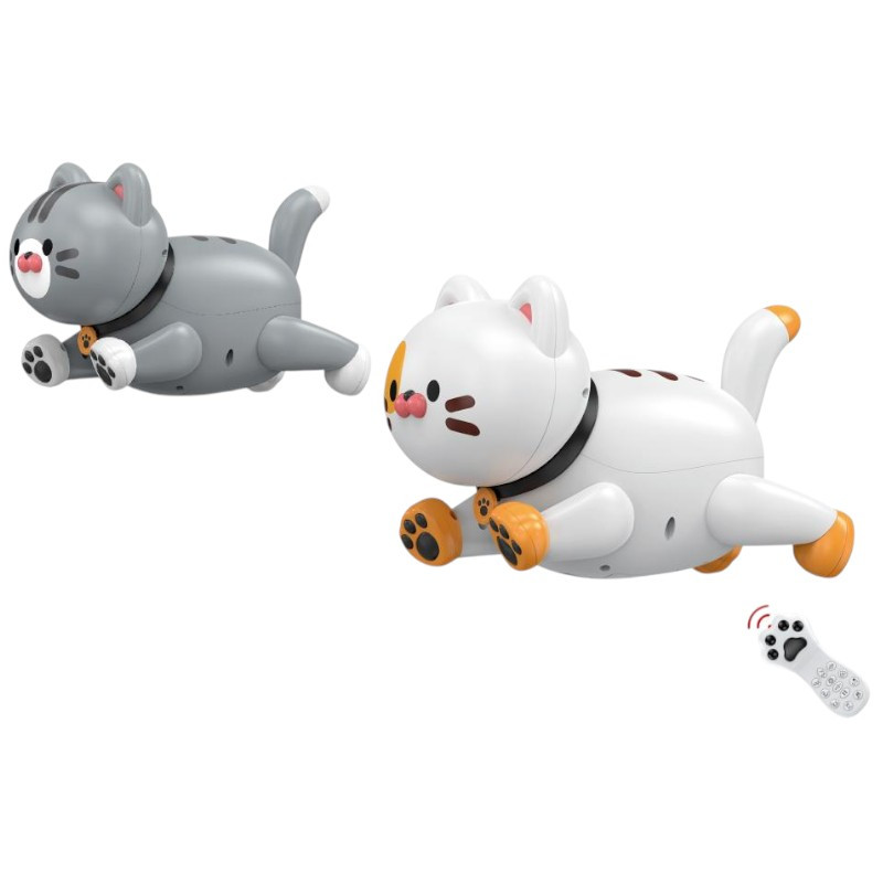 Кошеня на радіокеруванні (акум. 3.7 V, USB-кабель, підсвітка, звук, музика) K48, фото 1