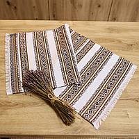 Серветка вишита з українським орнаментом 37х37см (анс3-4-37)