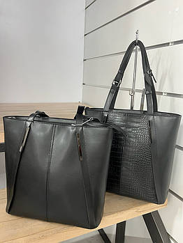 Сумка жіноча ділова містка на блискавці 32*31 см відмінної якості Nata