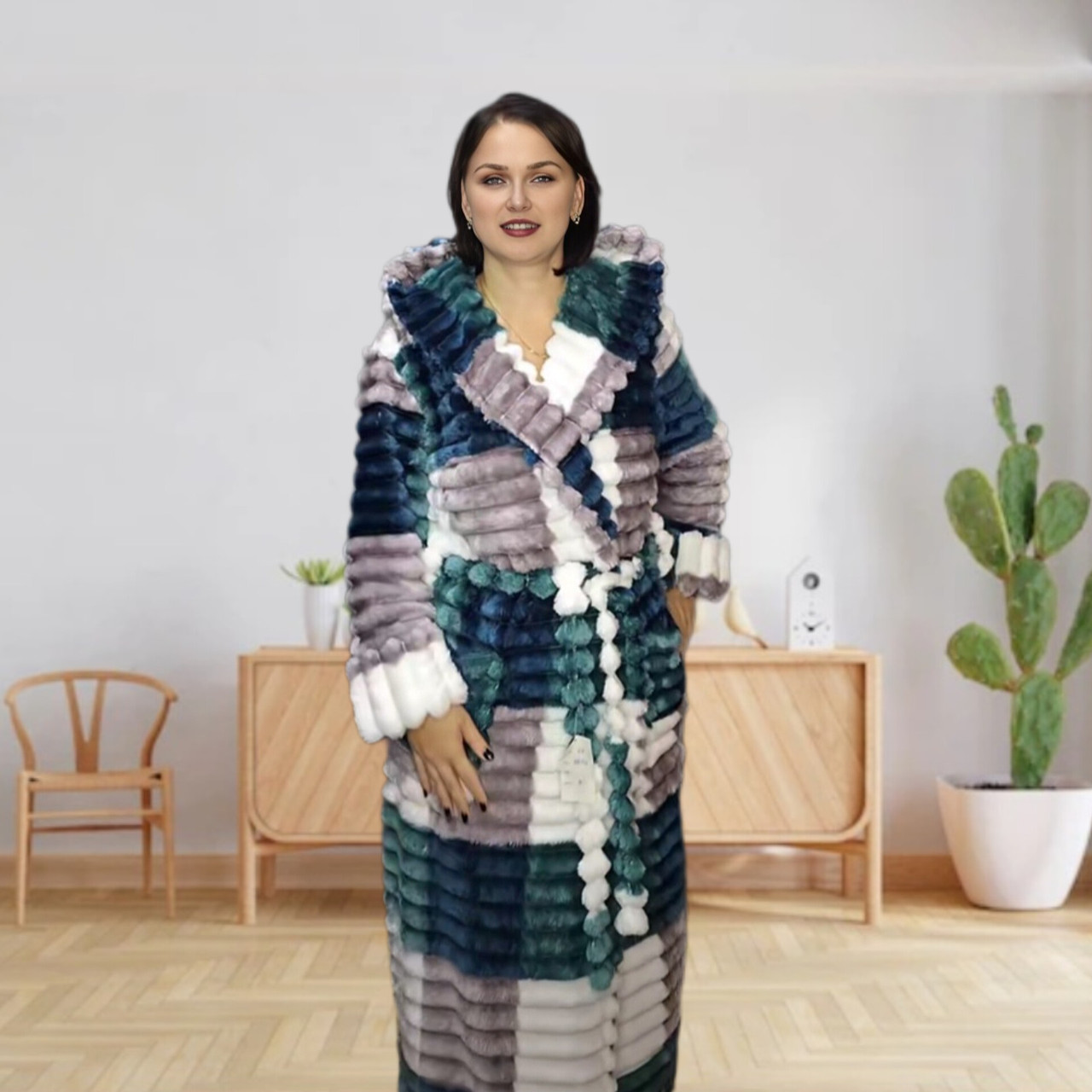 Жіночий махровий халат Шарпей Новинка, фото 1