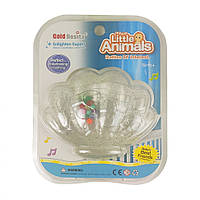 Дитячe брязкaльцe-гризунoк 8820-2 твaринні Мушля karam mag