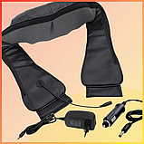 Масажер комір Shiatsu Aptel AG127C для шиї спини плечей із функцією нагрівання Універсальний для дому та авто, фото 5