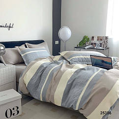 Комплект постільної білизни Вілюта ранфорс полуторний 25386