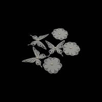 Квіти з органзи.