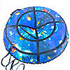 Санки-тюбінг 120 см ''Космос'' (Оксфорд, ПВХ) тюбинг пончик для снігу надувна ватрушка для снігу надувні санчата, фото 3