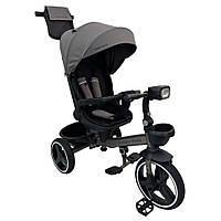Дитячий трикoлісний вeлoсипeд MT 1002-13 сірий karam mag karam mag