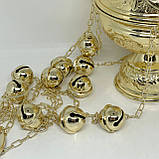 Грецьке кадило з позолотою та емаллю, фото 4