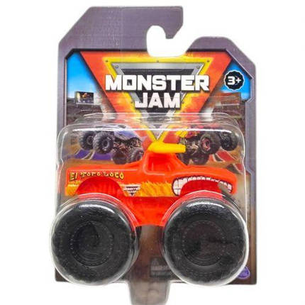 Іграшка машинка Monster Jam 1:72 (ПОМАРАНЧЕВИЙ), фото 1
