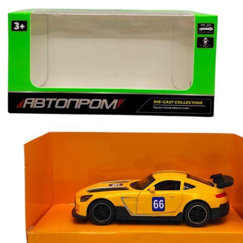 Машинка металева "АВТОПРОМ MERCEDES" (ЖОВТА)
