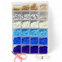 Набір бісеру (ножиці й волосінь у комплекті)