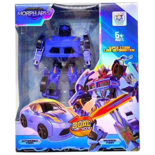 Трансформер (робот/легкове авто) синій