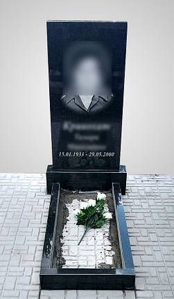 Пам'ятник на могилу з граніту (90-45-5) Б-11, фото 2