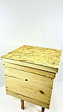 Вулик дадан 12- рамковий 1 корпус з гігієнічним дном, фото 5