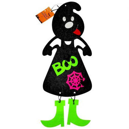 Підвіс з фетру 3мм Привид (ЧОРНИЙ), фото 1