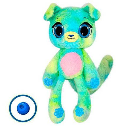 М’яка іграшка з ароматом "Bubble Pops міні. Чорничне цуценя" (20 см), фото 1