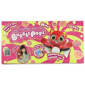 М’яка іграшка з ароматом "Bubble Pops міні. Грейпфрутова кішка" (20 см), фото 3