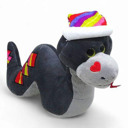 Мʼяка іграшка Змія Сільва, 36 х 20 см, фото 1