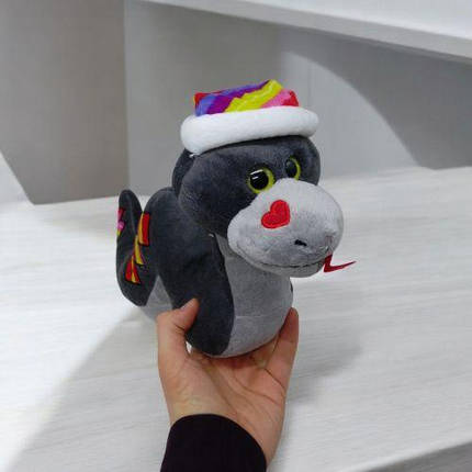 Мʼяка іграшка Змія Сільва, 36 х 20 см, фото 2